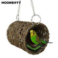 TEXBird Nest Bed Grass Tunnel Hammock Hanging Parrot Pet Mascotas Hamster Cage Ornament Decoration Bird Accessories