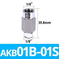 Akb ชุดวาล์วทางเดียววาล์วตรวจสอบแบบ Pneumatic ต่อ Akb01a-01s Akb02a-02s Akb03a-03s Akb01b-01s Akb04a-04s