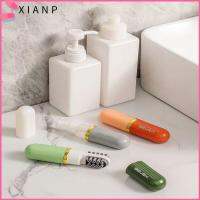 XIANP พลาสติกทำจากพลาสติก แปรงรองเท้าสองด้าน สามในหนึ่ง แบบพกพาได้ แปรงทำความสะอาดรองเท้า ของขวัญสำหรับเด็ก มัลติฟังก์ชั่ แปรงขัดรองเท้าแบบน้ำ