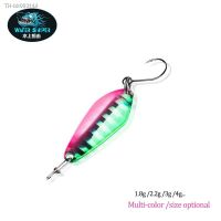 ✟❁✢ Water Sniper 1.8g 2.2g 3g 4g Fishing Spoon Lure 3pcs/Lot Metal Single Hook Trout Baits Artificial Spoonbait Set