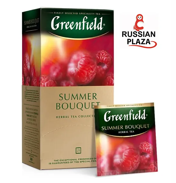 Greenfield รส Summer Bouquet ชาสมุนไพรคุณภาพดีจากแบรนด์ดังของรัสเซีย ...