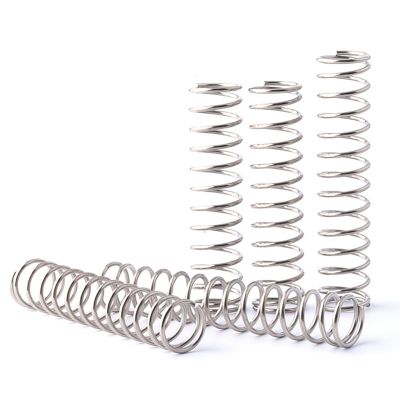 【LZ】s0j8l4 10PCS 0.6x6mm Wire Diameter 0.6mm Outer Diameter 6mm Length 10-50mm 304 Stainless Steel Compression Spring