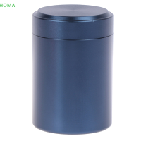 ?【Lowest price】HOMA 1x ภาชนะอลูมิเนียมกันอากาศเข้าขวดเก็บสมุนไพรโถโลหะปิดสนิทโถชา