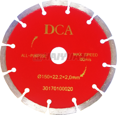 DCA ใบตัดเพชร 6 นิ้ว x2 ใบ สำหรับ DCA AZR02-150