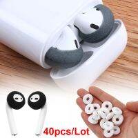 【cw】 40 PCs Soft Foam Earphone Cover Sponge Ear Airpods Earpods Anti Earpad ！