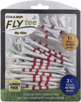 Tees Champ Zarma FLY tee My Hite 3-1/4" &amp; 1-3/4" Combo Pack RED