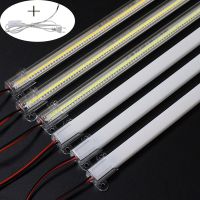 2-6X LED Tube Light 50cm 72LEDs SMD2835 Bar Light Rigid Strips Under Cabinets Fluorescent Floodlight for Home Kitchen Wall Decor LED Strip Lighting