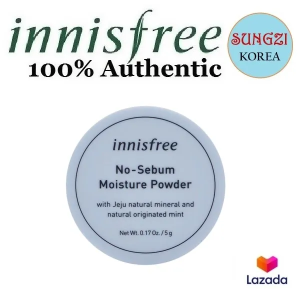 INNISFREE No Sebum Moisture Powder (5g) Korean Cosametics (2024