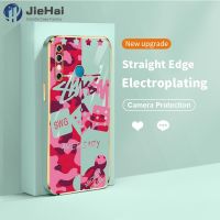 JieHai สำหรับ infinix Hot 8 tecno Spark 4 camon 12 Luxury Pink Mickey DICE Soft bumper Protection เคสโทรศัพท์