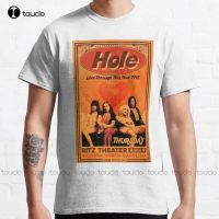 New Hole Band 1995 Classic T-Shirt Mens Dress Shirts Cotton Unisex Tee Shirt Fashion Funny Harajuku Streetwear Tshirt