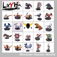 [LXYH- COSER KING] Anime Monster Hunter World XX รูปโมเดลพีวีซีร้อน Dragon Action รูปปั้นตกแต่งของเล่น Monsters Collection