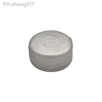 1/8 39; 39; - 2 39; 39; BSP Female Thread Round End Cap 316 Stainless Steel 316L Plug Water Pipe Fitting Joint Connector