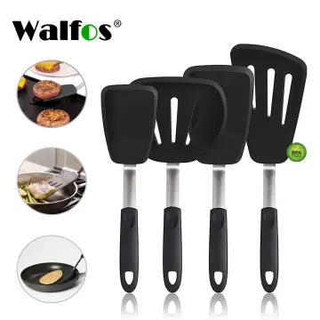 WALFOS Cake Butter Spatula Silicone Spoon Mixing Spoon Long