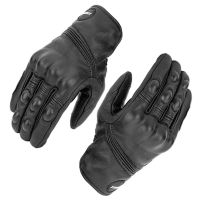 Motorcycle Gloves Racing Soft Genuine Leather Breathable Outdoor Sport Bike Protective Gears Four Seasons Cowhide