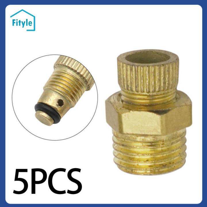Fityle 5Pcs Air Compressor Drain Valves Sturdy Air Compressor Tank