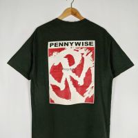 [New] goodเสื้อยืด สไตล์พังก์ร็อค พังก์ร็อค ยุค 90S Pennywise Band