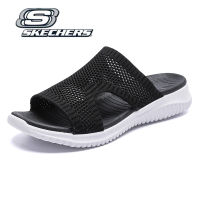 Skechers_สเก็ตเชอร์ส รองเท้าแตะ ผู้หญิง GOwalk Arch Fit On-The-GO Sandals Shoes -รองเท้าแตะผู้หญิงใส่สบาย - 1586 - PNK