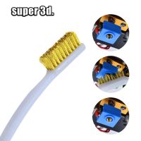 1Pcs 3D Printer Tool Copper Wire Toothbrush Nozzle Brush For Cleaning Nozzle Heating Block Hotend Hot Bed Cleaner Derusting 3D Printer Parts