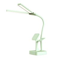 Mini Eye Protection Desk Lamp USB Charging Student Bedroom Dormitory Led Clip Double Lamp Cap Folding Night Lamp