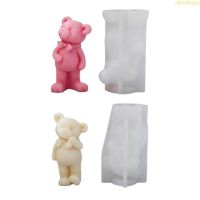 blg Bear Silicone Molds Animal Crafts Art Silicone Soap Molds  Making Mold 【JULY】