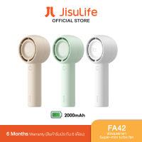 Jisulife FA42 Mini Turbo Fan พัดลมพกพา แบตเตอรี่ 2000mAh น้ำหนักเบา พกพาง่าย ปรับระดับความแรงได้ 3 ระดับ