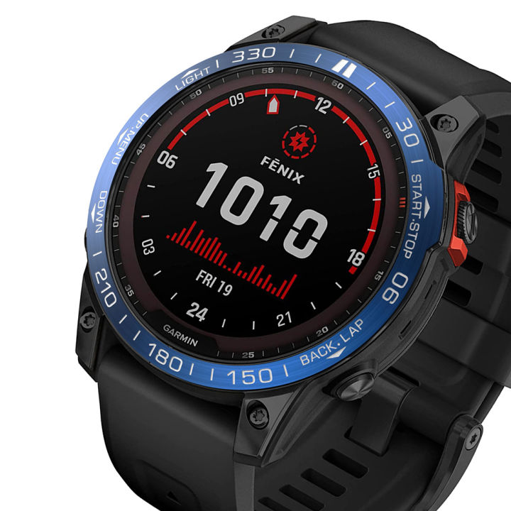 ฝาสแตนเลสสำหรับ-garmin-fenix-7-7s-7x-นาฬิกาโลหะป้องกันการตกเคสฝาครอบป้องกัน