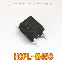 10ชิ้นใหม่นำเข้าต้นฉบับ HCPL-M453 SOP-5แพทช์ M453 1เมตรความเร็วสูง Optocoupler ACPL-M453