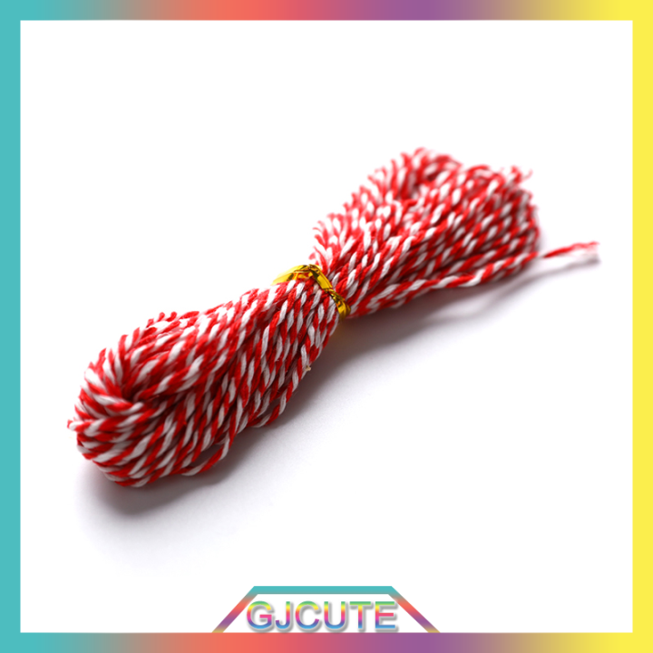 gjcute-10m-twine-เชือกฝ้ายเชือกสำหรับตกแต่งบ้าน-handmade-christmas-tag-rope