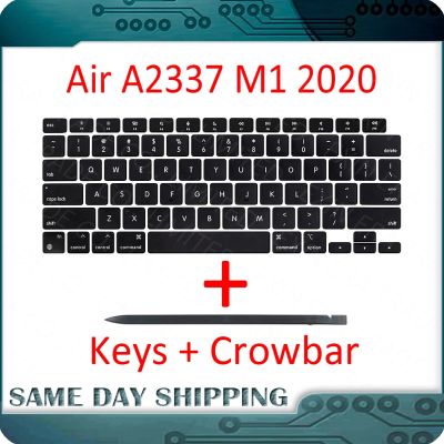 แล็ปท็อปใหม่ A2337ปุ่มกดที่สำคัญคีย์หมวกคีย์บอร์ดขากรรไกรซ่อมสำหรับ Apple Macbook Air Retina 13 Quot; M1 EMC 3598 2020ปี