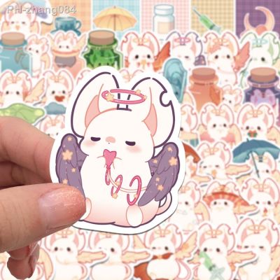 50PCS Cute Mouse Laptop Stickers Cartoon Pets Animals Decals for Phone Planners Scrapbook Suitcase Diary Notebooks Kids Toys