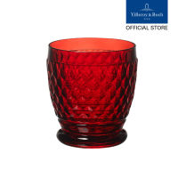 Villeroy &amp; Boch - Boston coloured ชุดแก้วคริสตัล สีแดง ลวดลายผลึกคริสตัล 4 ชิ้น - วิลเลรอย แอนด์ บอค