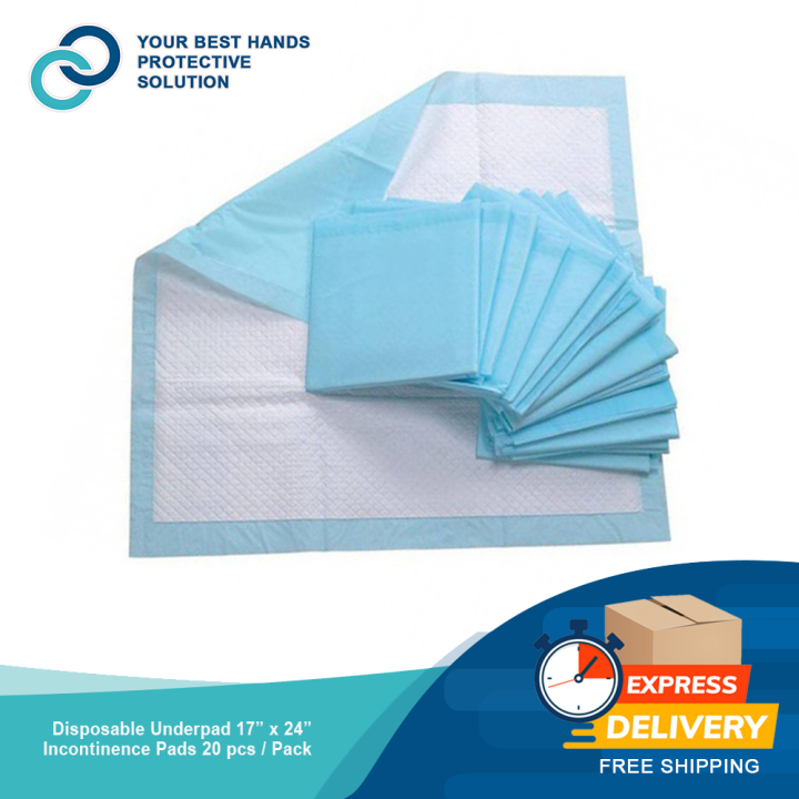 Disposable underpadssuper absorbent incontinence bed pads for adults