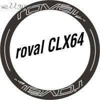 สติกเกอร์สองล้อสำหรับ Roval CLX 64 CLX64แผ่น/ขอบเบรกสติกเกอร์กันน้ำสำหรับการแข่งขันจักรยานบนถนนสติกเกอร์จักรยาน