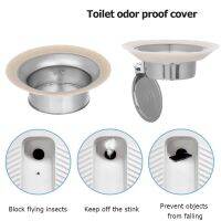 1PC Toilet Deodorizer Stopper Squatting Pan Anti-smell Plug Sewer Pipe Anti-blocking Cover Sewage Overflow Bathroom Fitting