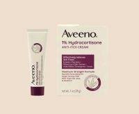 Aveeno, Active Naturals , 1% Hydrocortisone , Anti-Itch Cream, 1 oz (28 g)