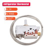 Limited Time Discounts K 50 Freezer Refrigerator Thermostat 250V  Wiring Adjustable Manual Temperature Controller 2 Pins 0 Celsius