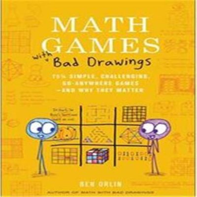 เกมคณิตศาสตร์ที่มีภาพวาดที่ไม่ดี: 75 1/4หนังสือภาษาอังกฤษง่ายๆ