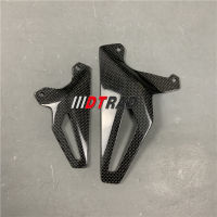 100 คาร์บอนไฟเบอร์สำหรับ Ducati Streetfighter V4 Panigale V4 V4S V4R รถจักรยานยนต์ Heel Guard Rearset Cowling