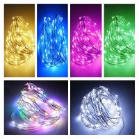 String Light Led Garland Fairy Lights Christmas Holiday Wedding Decor Battery Powered Garland Outdoor Room Lights Decor Fairy Lights