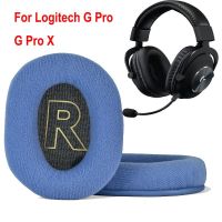 เบาะรองหูฟังสำหรับ Logitech G Pro X หูฟังหนังหุ้มที่ปิดหูกันหนาว