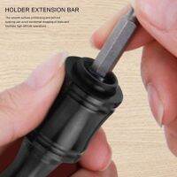 Bit Holder 1/4 Inch Hex Screwdriver Bits Holder Extension Bar Keychain Screw Adapter Drill