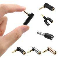 【CW】 Y Dual Audio Splitter Cable Adapter 3.5mm Socket to 6.5mm Jack Plug Convenient Line Headphone/Mic