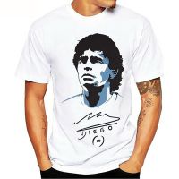 Diego Maradona Printed Tshirt T Shirt Tees Gildan Spot 100% Cotton