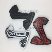 Hot New For Ford Mustang GT350 GT500 Shelby emblem Front logo sticker Rear trunk badge ABS Decoration black silver red