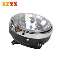 ไฟหน้ารถจักรยานยนต์หลอดไฟหน้า LED สำหรับ Honda CB400 CB 400 1995-2007 VTEC CB1300 HORNET 250ไฟหน้าโคมไฟสไตล์วินเทจใส