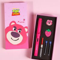 Disney Pen Set Lotso Frozen Girl Gao Yan Lotus ChildrenS Calligraphy Primary School Pen Gift Box Authentic Wholesale  Pens