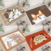 Door Mat พรมเช็ดเท้ากันลื่น พรมเช็ดเท้า พรม พรมห้องน้ำ ขนาด60x40CM ไม่ลื่นกันน้ำ มีลายน่ารักให้เลือกหลากหลาย Rectangular Door Mat พรมเช็ดเท้ากันลื่นซับน้ำอย่างดี พรมตกแต่งห้อง พรมแต่งห้องนอน พรมตกแต่งบ้าน Indoor Doormat Non-Slip