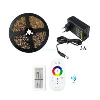 แถบไฟ LED ชุดอุปกรณ์เชือกริบบิ้น LED 5M 10M 15M 20M 25M 30M SMD 5050 RGB RGBW 60LED/M 12V 2.4G รีโมทคอนโทรล RF WiFi Tuya APP