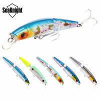 SeaKnight Minnow SK041เหยื่อร่วม21.5G 5in 125มม. 0-1.0M 1ชิ้นส่วนเหยื่อปลอมแบบลอยได้ตะขอคมเหยื่อล่อปลาแบบแข็ง