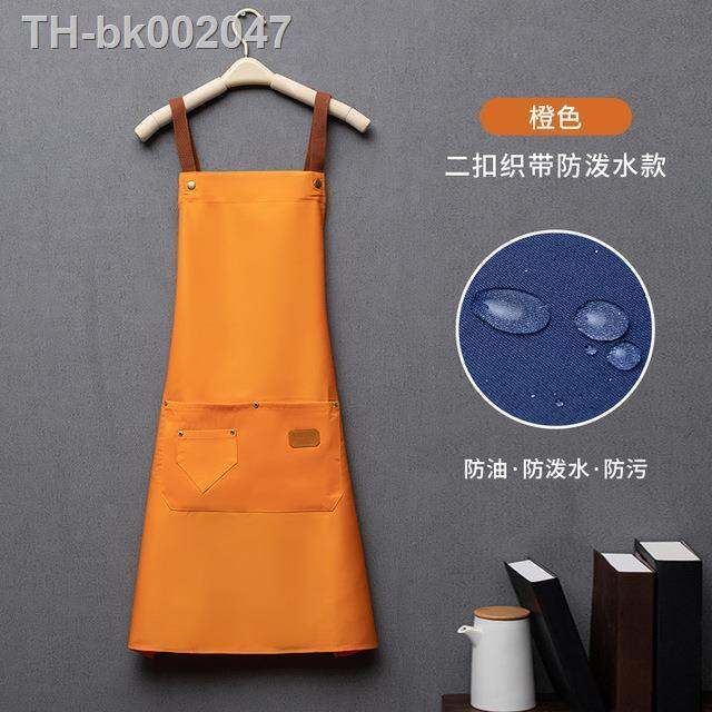 new-fashion-kitchen-aprons-for-woman-men-chef-work-apron-for-grill-restaurant-bar-shop-cafes-beauty-nails-studios-uniform